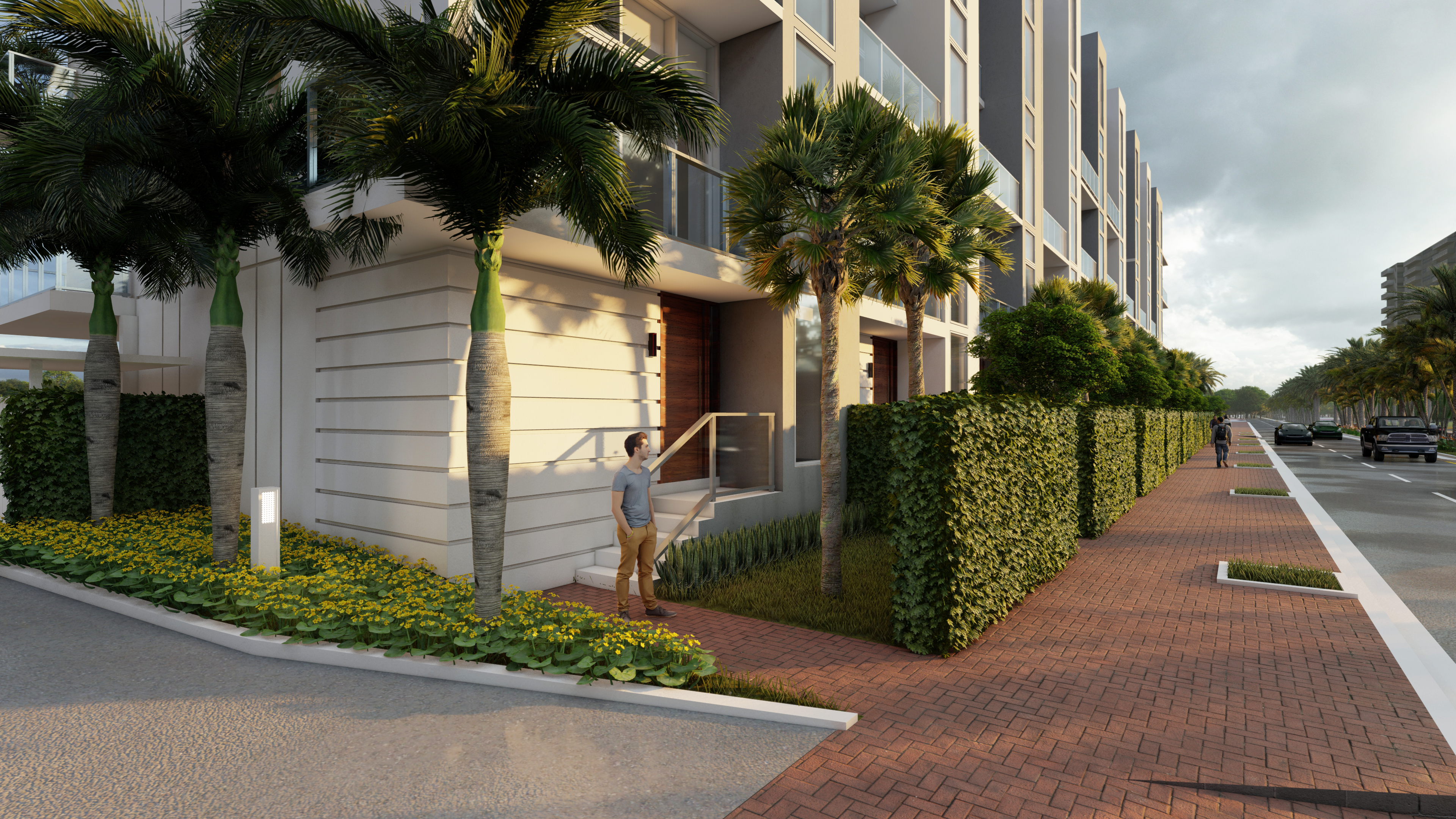 Luxury Residential Building - Access